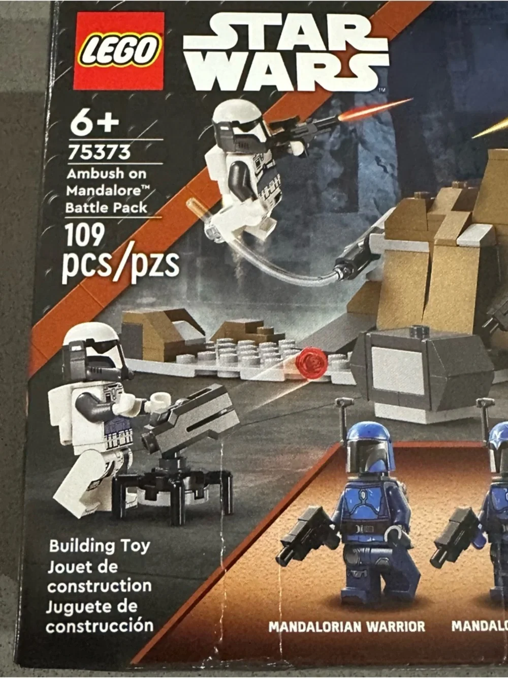 LEGO Star Wars Ambush on Mandalore Battle Pack 75373 w/ Mandalorian Minifigures